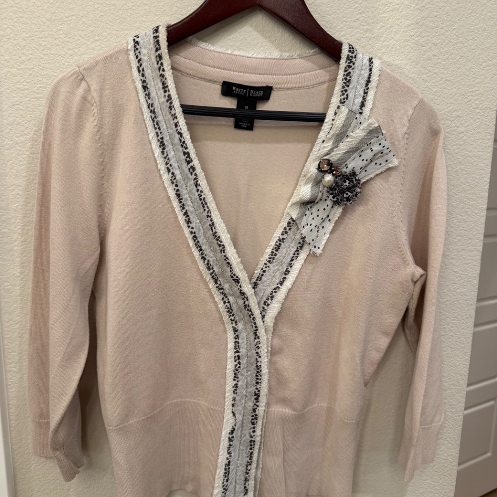 Beige Vintage Cardigan with beautiful details